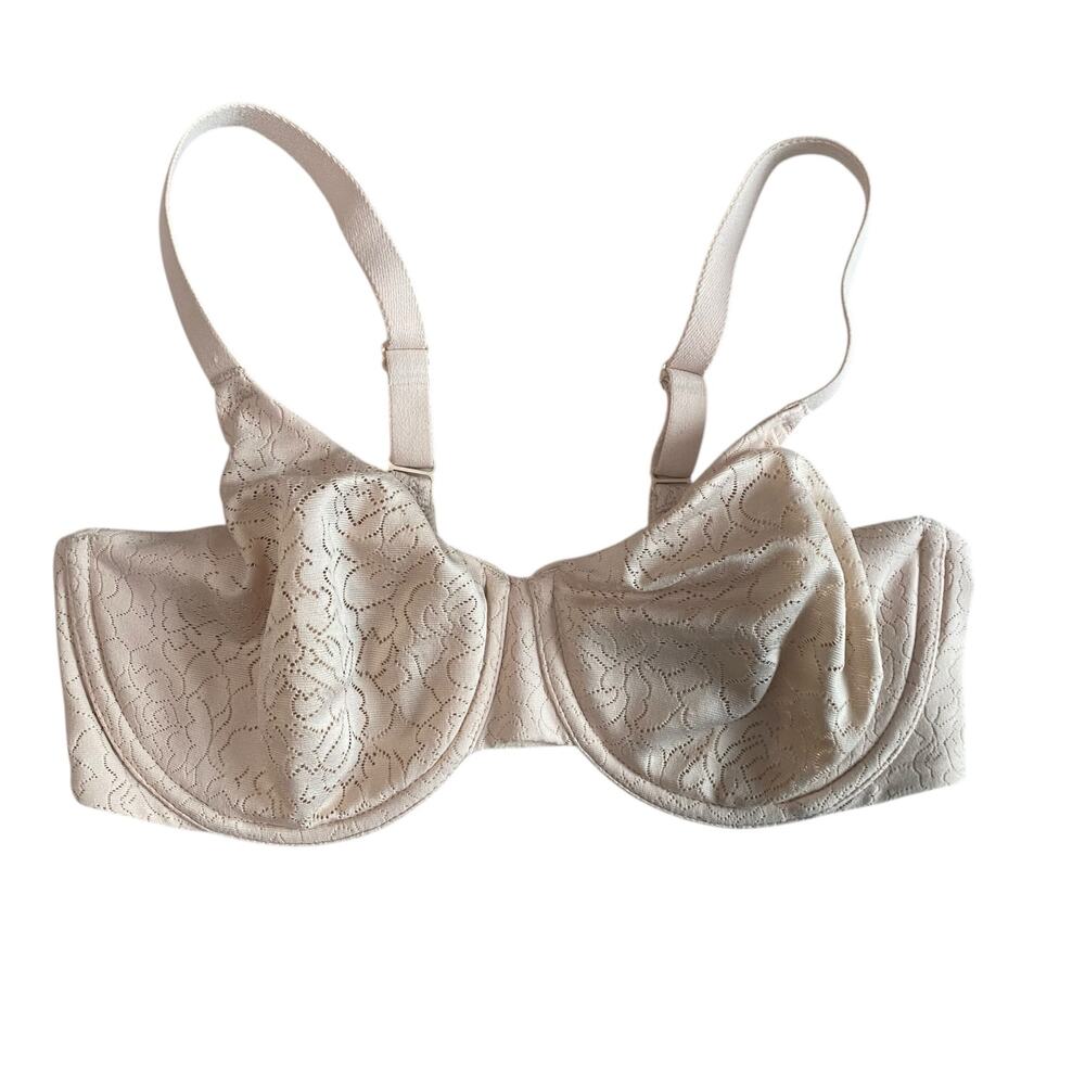 Wacoal Inside Job Underwire Bra 34DD Sand Beige Tan 855345